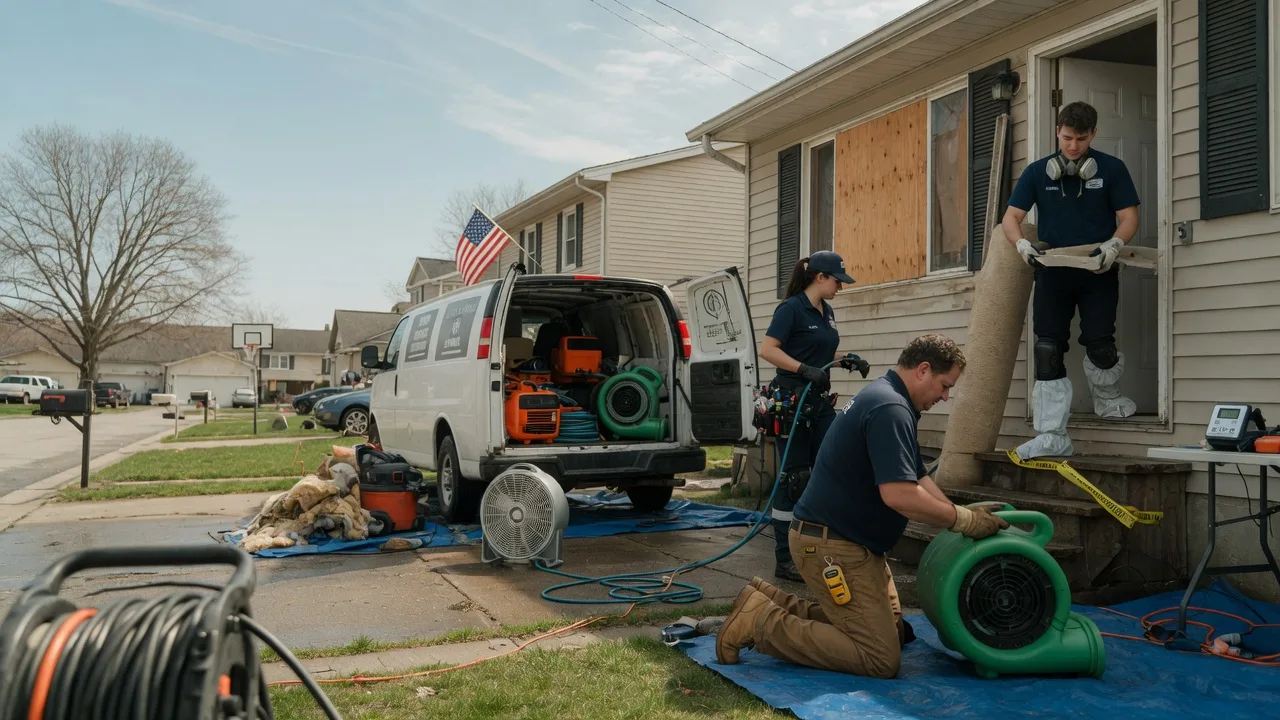 Water Damage Restoration in Grizzly Flats, CA near me